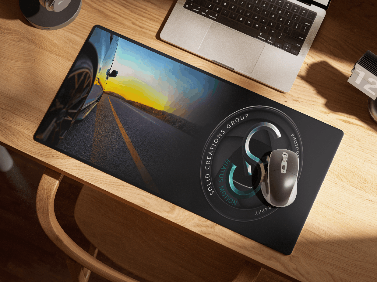 Custom deskpad sample